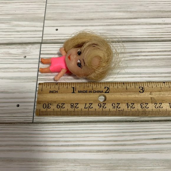 Vintage Liddle Kiddle Clone Doll Pink Suit Blonde - Picture 7 of 7